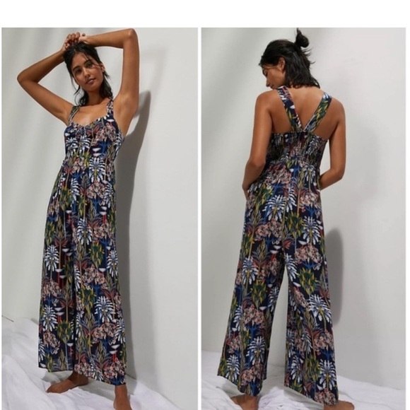 Anthropologie Lala Sleep Jumpsuit with Pockets. Size Small - Picture 1 of 13